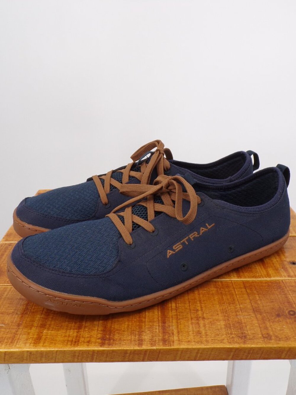 Astral Loyak Water Shoes Mens 11 Navy Blue Athletic Sneakers Barefoot Style